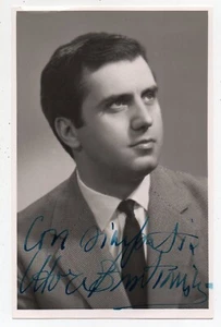 Ettore Bastianini - Baritone - Siena 1922 / Sirmione 1967 - Autographed Photo - Picture 1 of 2