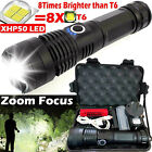 Xhp70 Zoom Flashlight Most Powerful 9900000lm Tactical 3 Mode Led Hunting Torch