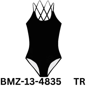 Kanu Surf Girls' Reese UPF 50+ Beach Sport Criss-Cross One Piece Swimsuit, 14~13 - Picture 1 of 3