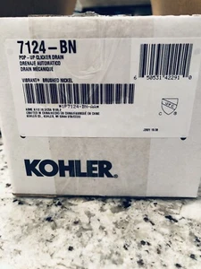 kohler BN Pop Up Clicker Drain - Picture 1 of 4