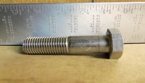 FS - Bullone a testa esagonale in acciaio inox - diametro filettato 3 1/2” x 3/4” (NOS) - Foto 1 di 5