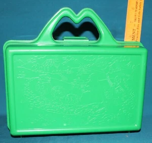 Estuche para lápices de plástico verde Happy Meal McDONALD's - Imagen 1 de 4