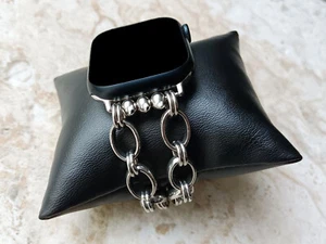 New Convex St Steel Band Strap for Apple Watch Ultra 3 2 1, 11 10 SE 3 Series NB - Picture 1 of 10