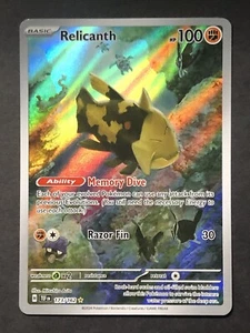 Pokemon TCG Relicanth 173/162 Illustration Rare Holo Temporal Forces NM - Picture 1 of 3