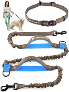 Exquisite Waist Leash for Dog Walking Large Dogs | Hands Free Dog Leash | Dog Ru - Picture 1 of 9