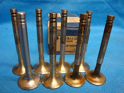 Juego de válvulas de escape Dodge 259 270 315 +005 O/S 1632264 MOPAR 1954 1955 1956 HEMI Foto 1 de 4