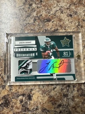 2006 Donruss Freshman Orientation Jason Avant- RPA /10 - Image 1 of 2
