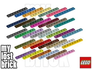 LEGO - Part 3460 - Plates 1x8 + NEW + SELECT COLOUR / QUANTITY + - Picture 1 of 36