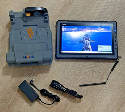 Tablet computador robusto Getac F110 G3 i5-6200U 8GB 256GB com conjunto de docking station - Imagem 1 de 4