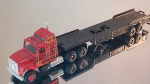 Truck & Trailer - Majorette - Black Red - Bild 1 von 13