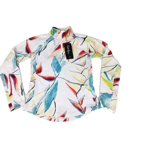 Walter Hagen Women's XS Performance 11 UV Suncover 1/4 Zip Wicking New Tags - Picture 1 of 6