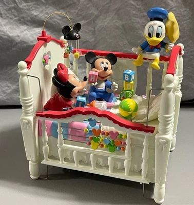 Vintage Mickey &Friends "Crib Commotion" Music Box, Excellent Condition, No Box - Image 1 of 4