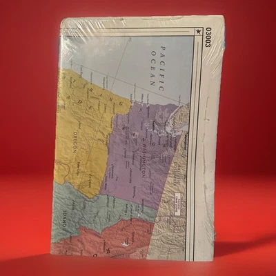 United States Wall Map Large 48 X 32 Art Quality Print 03003 with Border - Image 1 of 2