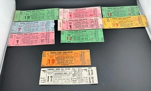 VINTAGE 1960’s 1970’s Ticket Stubs Churchill Downs Spring Fall Meeting Kentucky - Picture 1 of 9