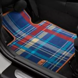 Genuine Mini Carpeted Floor Mats - Speedwell Blue - Rear 51-47-2-354-178 - Picture 1 of 1