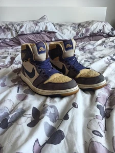 Air Jordan 1 Element Gore-Tex OG High - Sky J Purple / Gold - Size UK 9 - Picture 1 of 23
