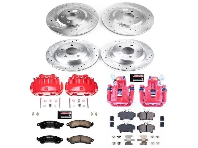 前后制动垫和转子套件适用于 94-98 福特野马 SVT 眼镜蛇 SH54H6 — 第 1/1 张图片