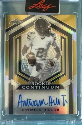 2023 Leaf Rookie Continuum Antwann Hill Jr. Auto 8/23 (RC) #MC-219 - Colorado - Image 1 of 2