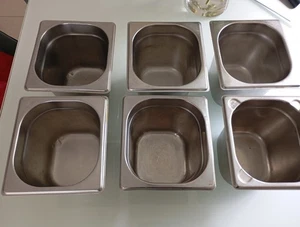 Gastronomie GN-Behälter (Gastronorm) aus Edelstahl - Bild 1 von 2