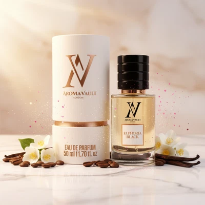 THE AROMA VAULT Black Opm | Women Similar Notes Alternative EDP | Euphoria Black |