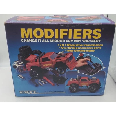 VINTAGE 1986 ERTL MODIFIERS TRUCK WITH TOOLBOX - Image 1 of 4