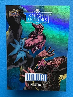 Terrores anuales de caballero Sinestro 2023-24 Upper Deck DC #KT-21 Foto 1 de 2