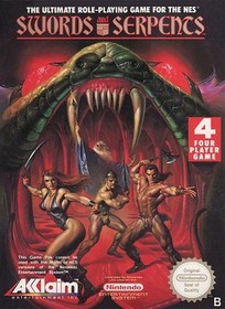 Swords and Serpents (Nintendo NES Game)