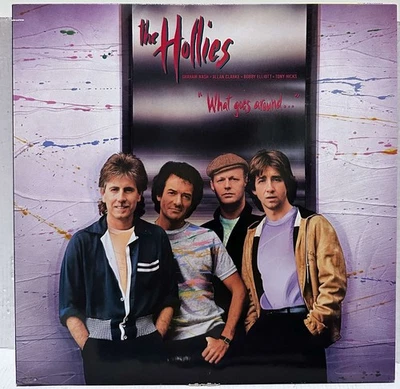 Ungespielt! PROMO • THE HOLLIES • What Goes Around… (1983, WEA Germany) - Bild 1 von 3