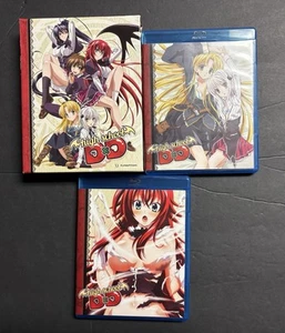 High School DxD anime blu ray dvd season 1 one limited box set oop READ info - Picture 1 of 13