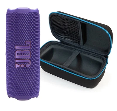JBL FLIP 7 Bluetooth Speaker & divvi! Premium Hard Case Kit - Purple - Image 1 of 4