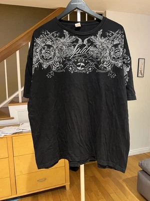 camiseta split masculina 2XL preta - Imagem 1 de 4