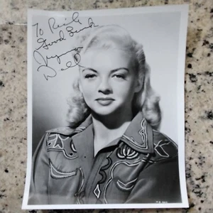 Myrna Dell SIGNED Photo 40s Film TV Actress RKO The Locket 30 Seconds Over Tokyo - Picture 1 of 8