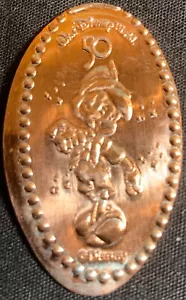 CENTAVO PRENSADO 50 ANIVERSARIO DISNEY WDW - PINOCHO - Imagen 1 de 2
