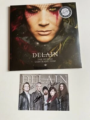 DELAIN - The Human Contradiction (2014 Napalm Records) GOLD EDITION DBL LP Photo - Image 1 of 4