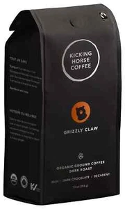 Coffee, Grizzly Claw, Dark Roast, Ground, 10 Oz - Certified Organic, Fairtrade, - Picture 1 of 2