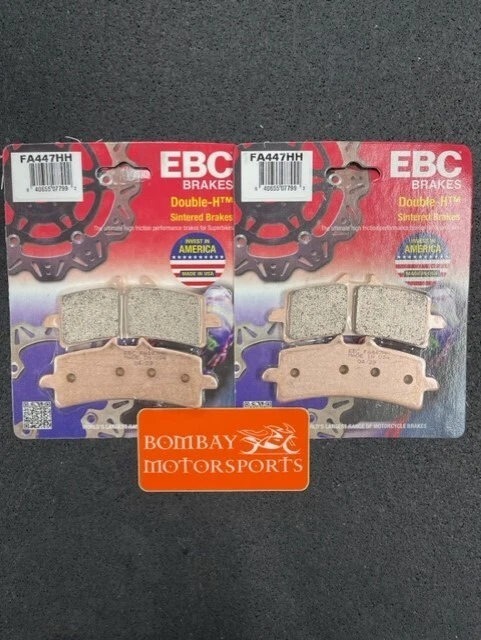 EBC HH front brake pads set combo kit - 2011-2016 Ducati Diavel EBC FA-447HH - Image 1 of 1