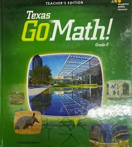 Texas Go Math 8th Grade 8 Teacher Edition 2015 - Picture 1 of 1