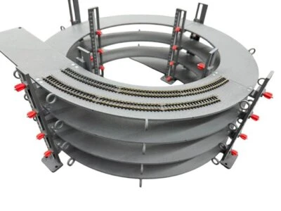 HPH3D Gleiswendel Fleischmann ohne Gleisbett , Spur N, verschiedene Ausführungen 1-5 U