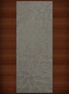 Gray Transitional Leaves Petals Area Rug Floral DV17 - Picture 1 of 35