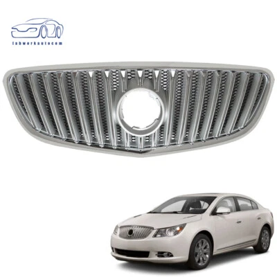 适用于 2010 11 12 13 别克曲棍球前上保险杠格栅烤架铬合金 — 第 1/4 张图片