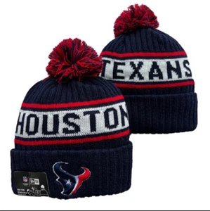 Houston Texans Logo Beanie Cap Hat NFL Football teams New Era Men Adult US SHIP - Picture 1 of 1