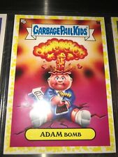 Garbage Pail Kids 2020 35th Anniversary ADAM BOMB YELLOW LOT 8 + bonus sticker