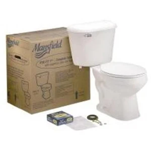 Mansfield Plumbing Products Pro-Fit 1 Round Front Complete Toilet Kit - Picture 1 of 1
