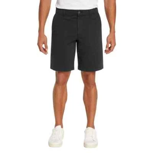 Gap Men's Flat Front Black Short Brushed Fit - Picture 1 of 15
