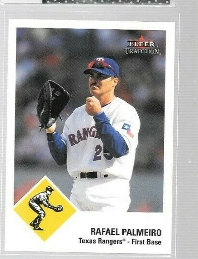 2003 Fleer Tradition 40th Anniversary Rafael Palmiero #375 Rangers - Image 1 of 1