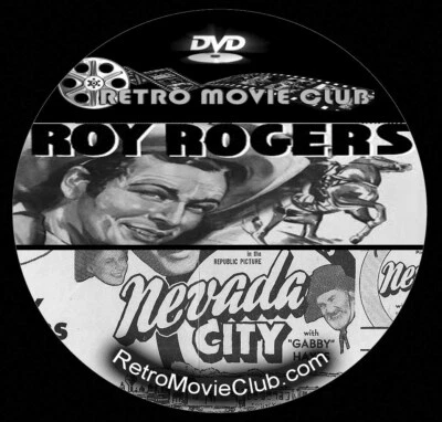 Nevada City (1941) Roy Rogers Western, Adventure DVD - Image 1 of 4