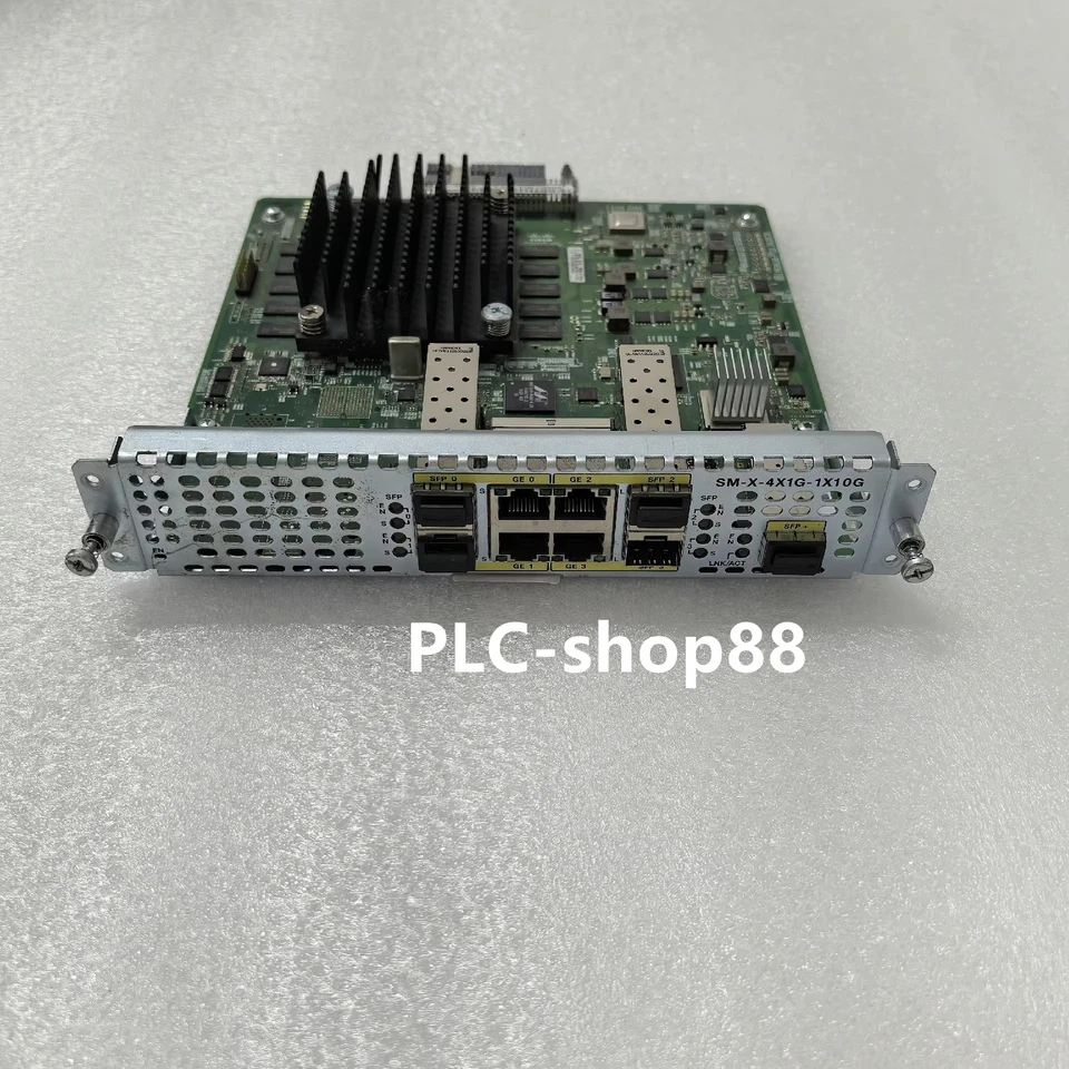 Cisco SM-X-4X1G-1X10G 4-Port High-Density Gigabit or 1-Port 10 Gigabit Eth WAN - Image 1 of 3