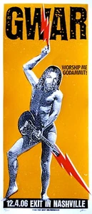Gwar Concert Poster 2006 Print Mafia - Picture 1 of 2