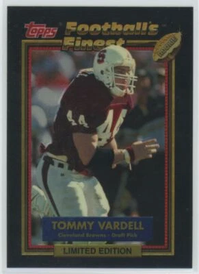 1992 Finest Tommy Vardell Cleveland Browns #43 - Image 1 of 2