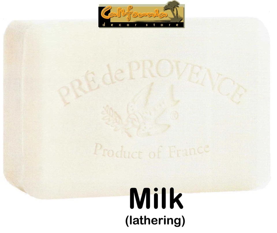 Pre de Provence SWEET MILK 250 Gram French Soap Bath Shower Bar Shea Butter XL - Image 1 of 1
